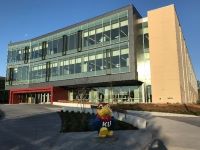 exterior photo of Integrated Science Building