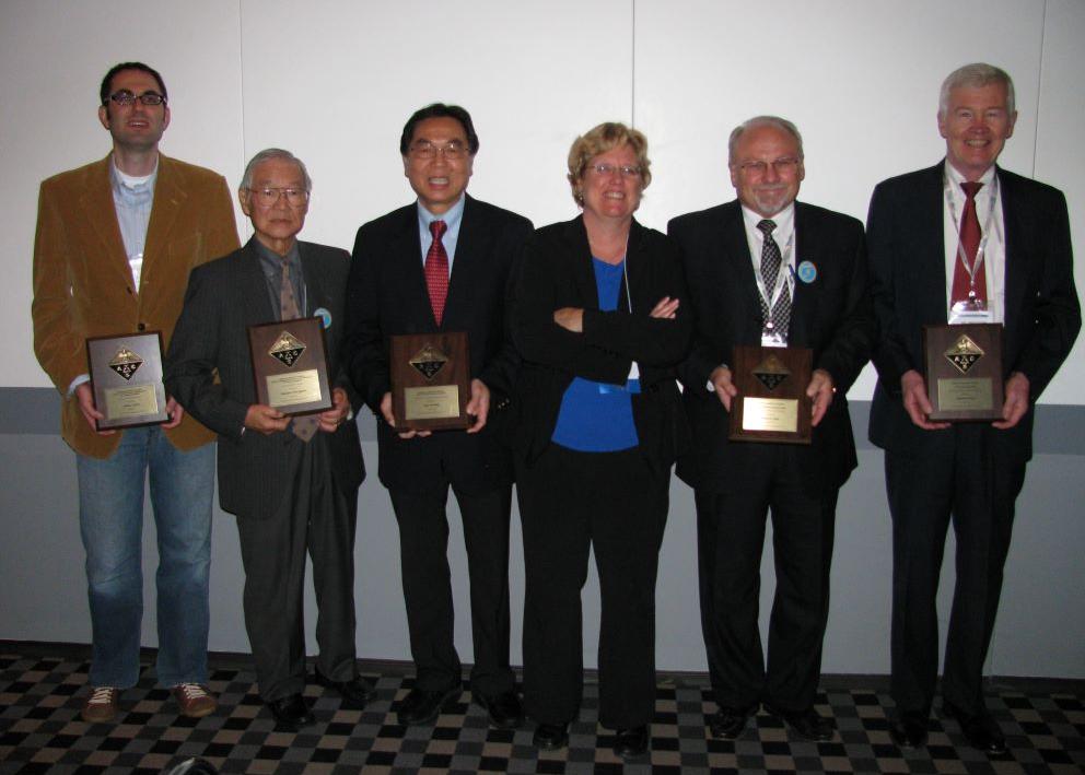 group photo of ACS Award winners